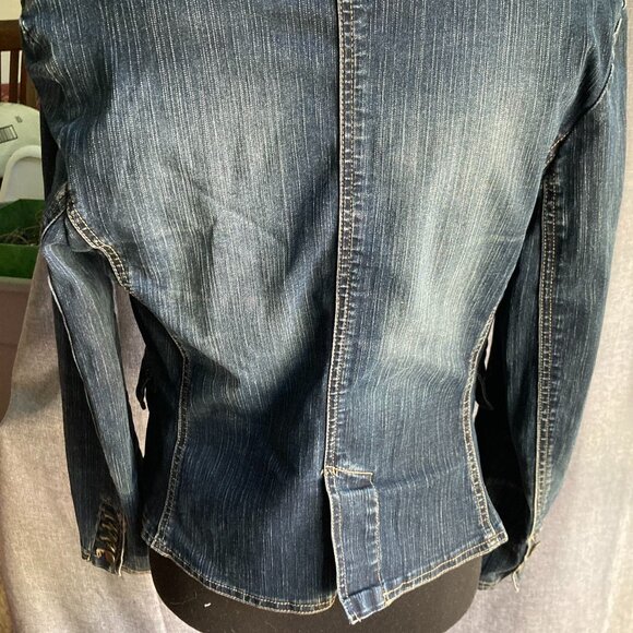 Tailored Denim Jean Jacket - Picture 2 of 5